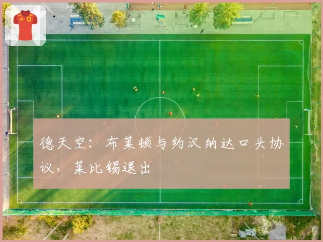 德天空：布莱顿与约汉纳达口头协议，莱比锡退出