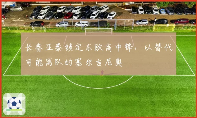 长春亚泰锁定东欧高中锋，以替代可能离队的塞尔吉尼奥